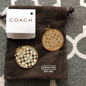AUTH! Coach earrings